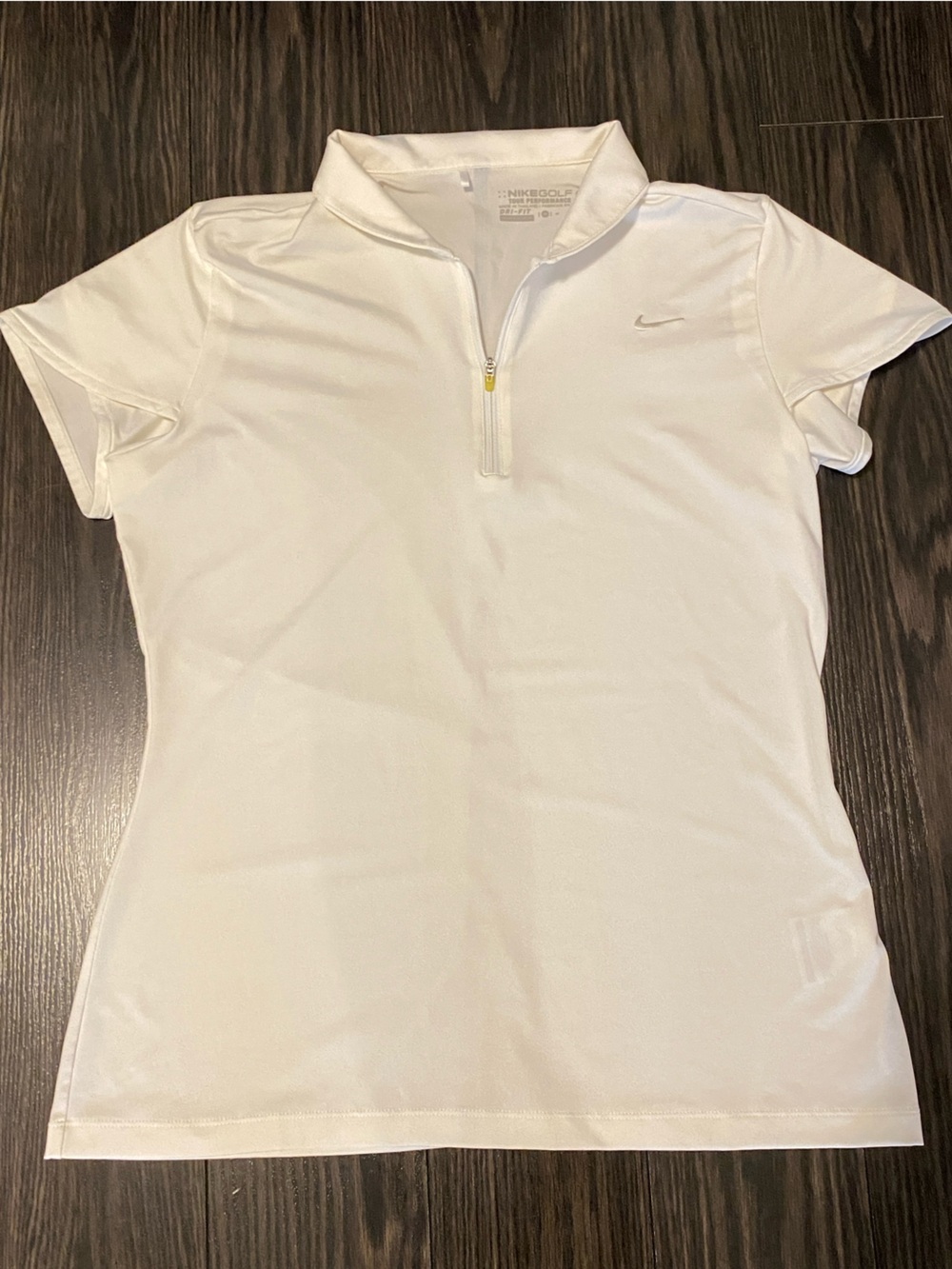 ⛳️ Nike Golf Tour Performance Dri-FIT Women's Golf Polo – White – Size M